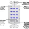 Elk M1KPAS Economic keypad wall fixture mount